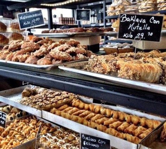 Pastry counter at Athanasiou, Costa del Este, Panama City
