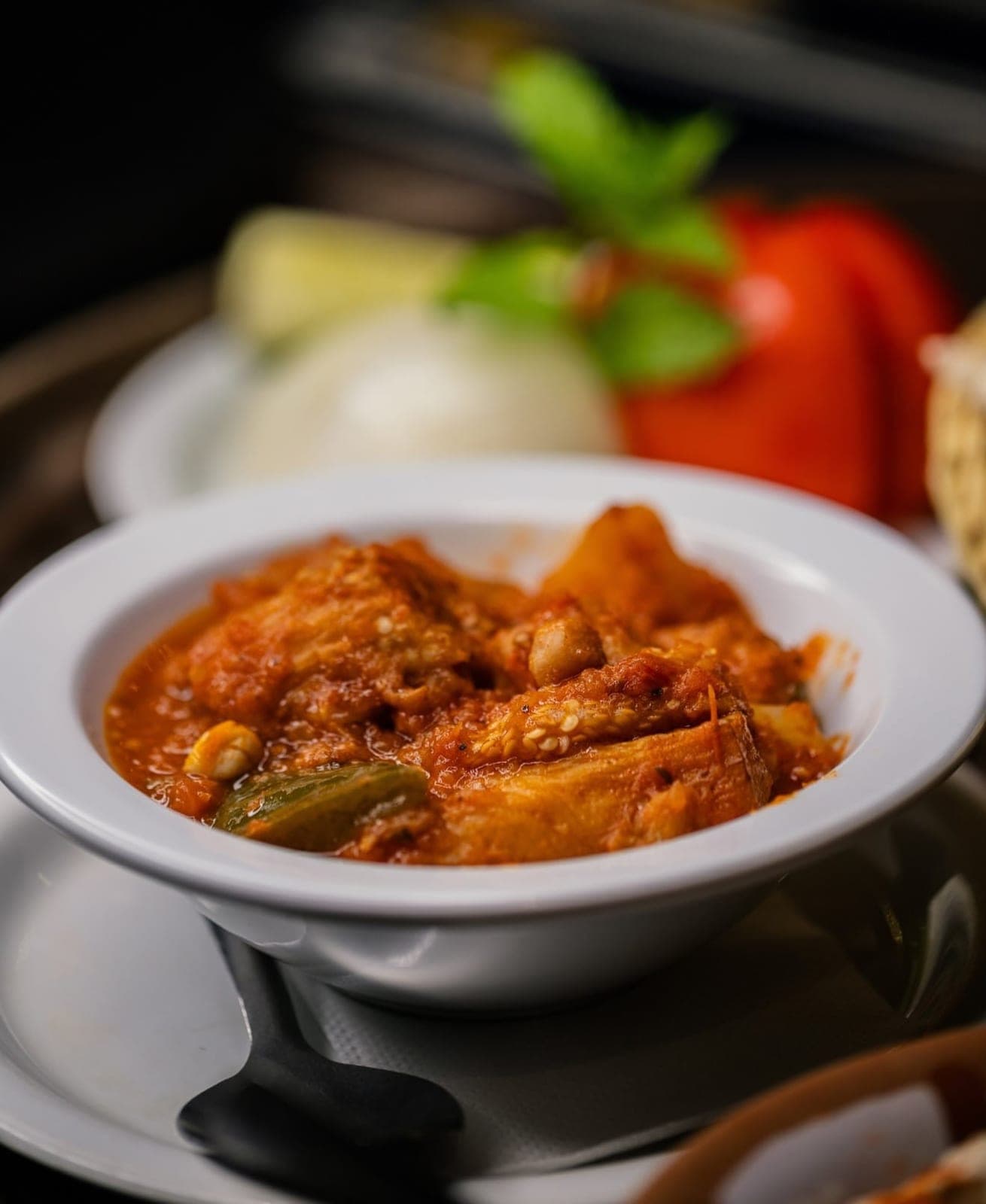 Lebanese stew at Cafe Bilal, Costa del Este, Panama City