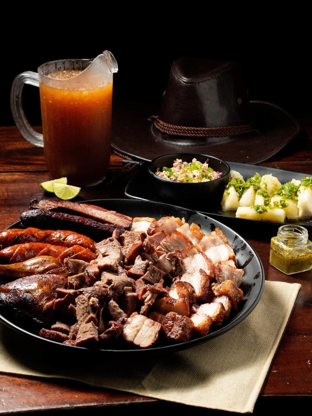 Parrillada de asado a lena en Carne en Vara PTY, El Cangrejo, Ciudad de Panama