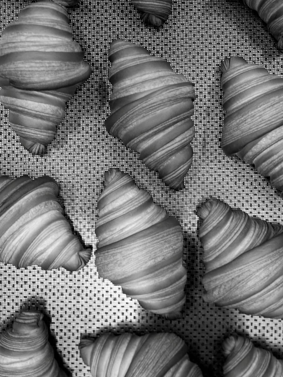 Freshly baked croissants at Con Olor a Pan, Panama City