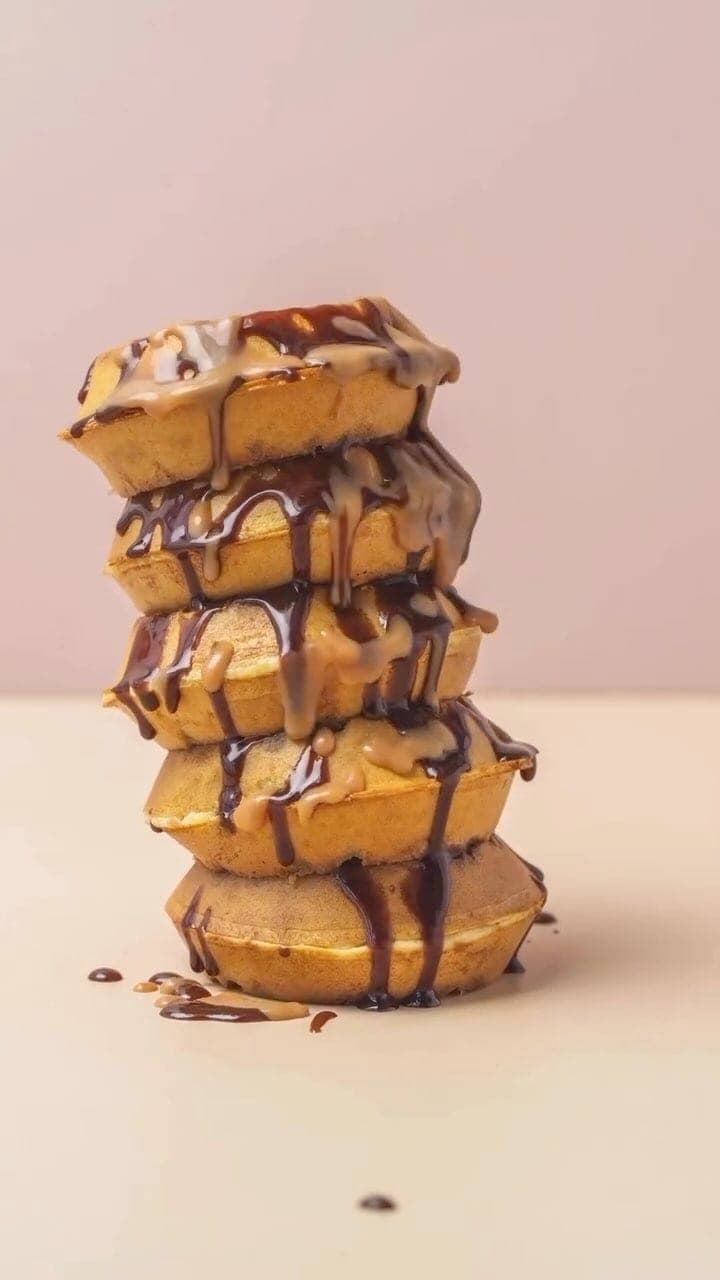 Waffles at Crepes & Waffles, Marbella, Panama City