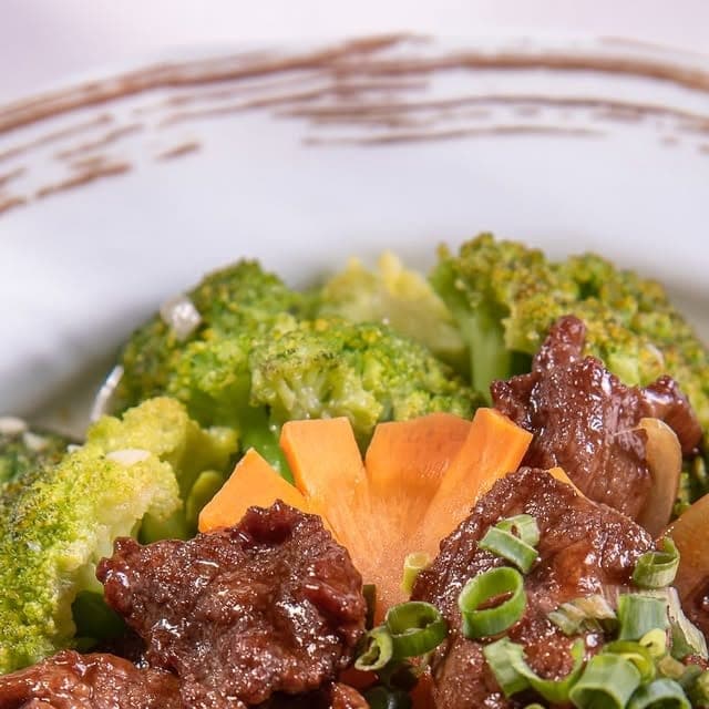 Beef with broccoli at Dinastia Tang, Costa del Este, Panama City