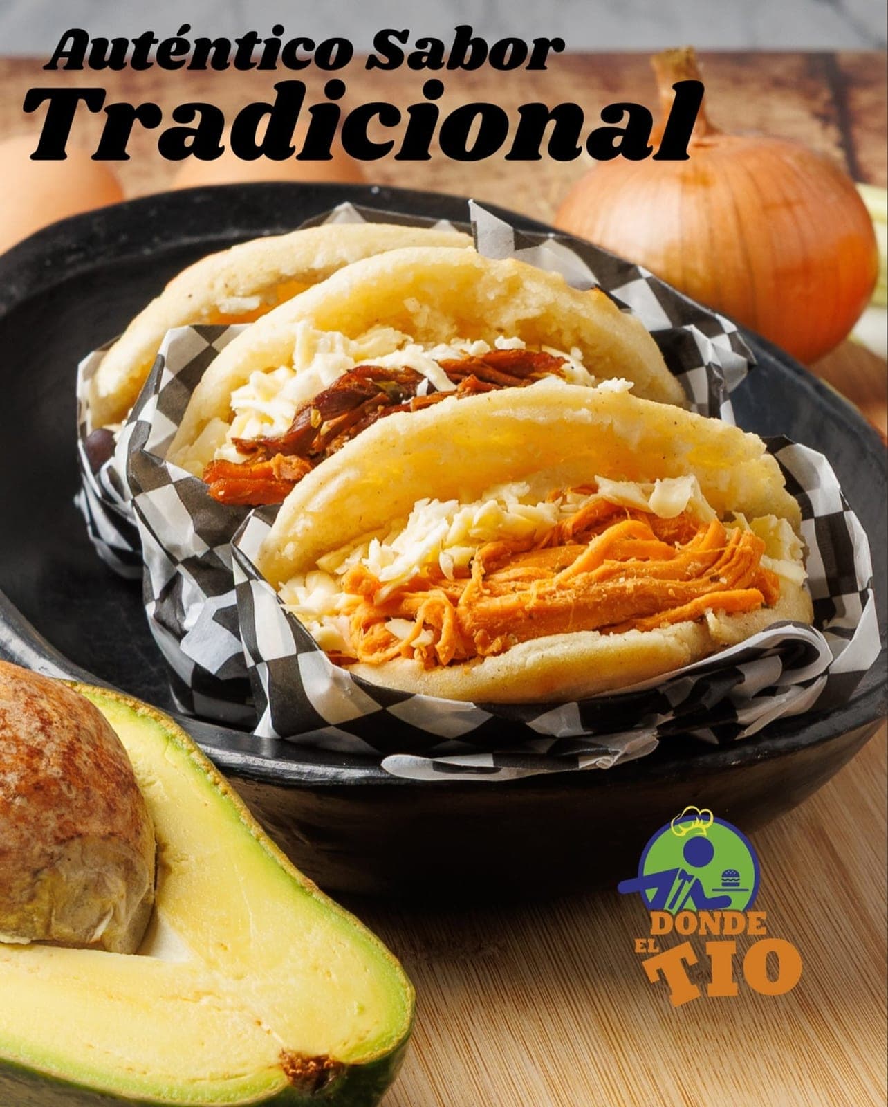 Stuffed arepas at Donde El Tio PTY, El Cangrejo, Panama City