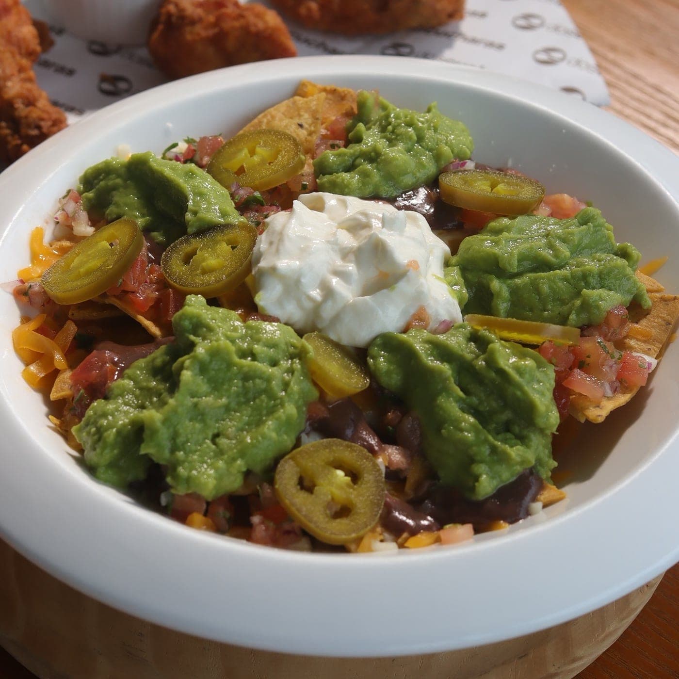 Super nachos en Dos Cucharas, Obarrio, Ciudad de Panama