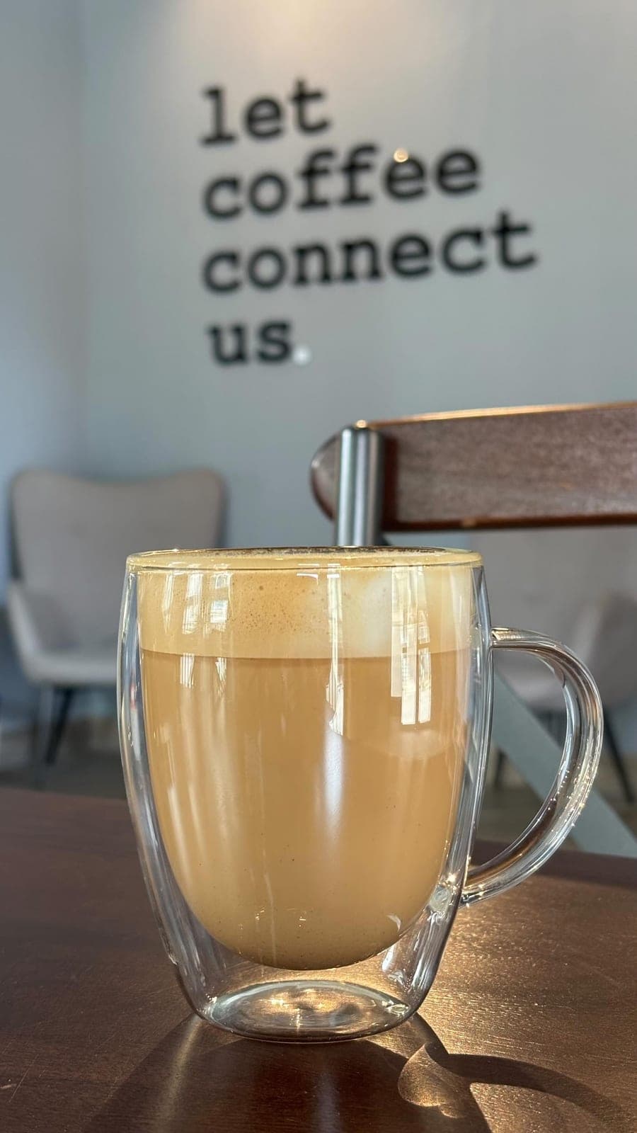 Latte en Durán Coffee Store, Ciudad de Panamá