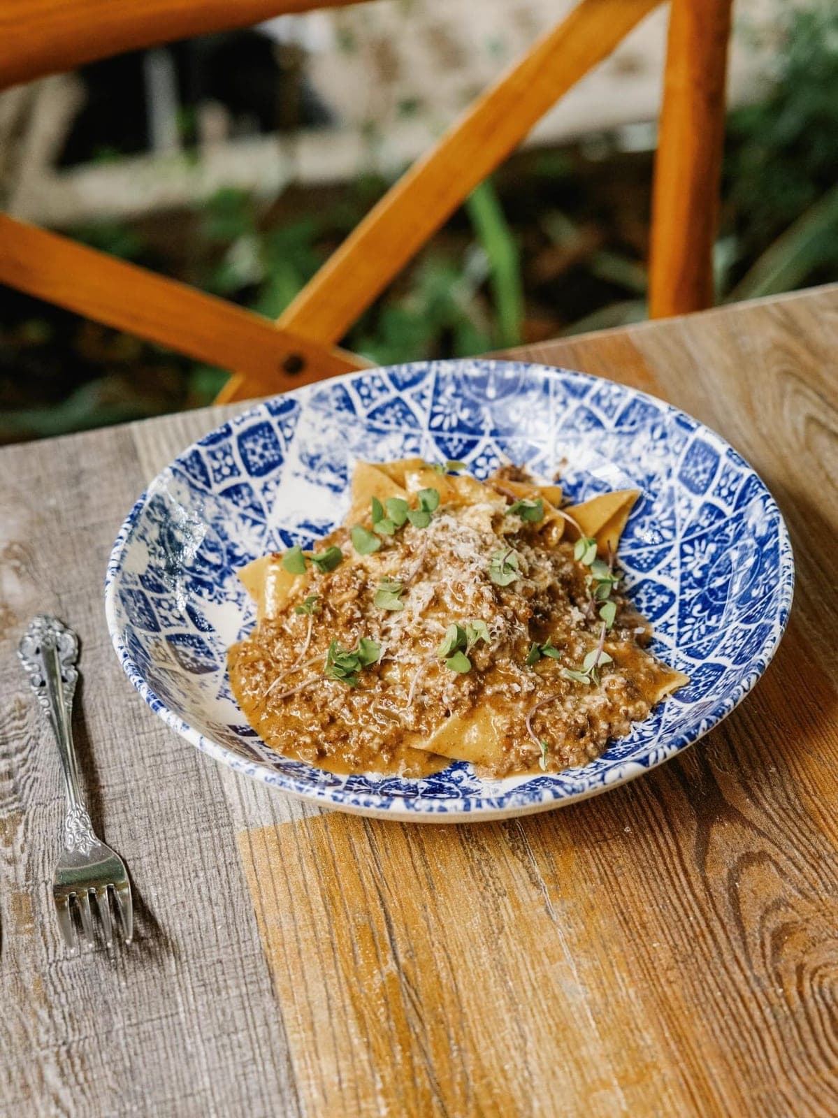 Pappardelle con ragu en Francis Rasenna, Obarrio, Ciudad de Panama