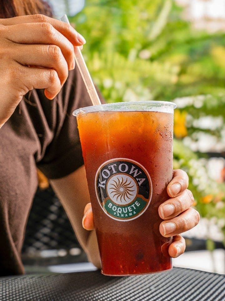 Bebida fria en Kotowa Coffee House, Via Espana, Ciudad de Panama