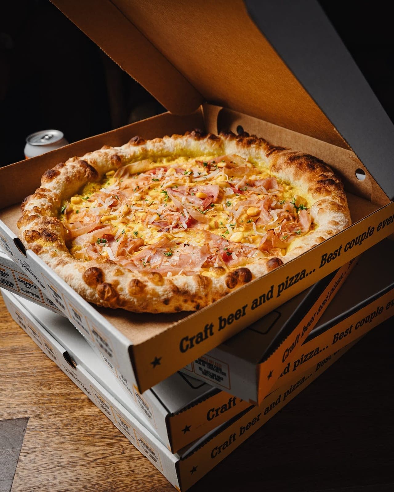 Craft pizza at La Rana Dorada, El Cangrejo, Panama City