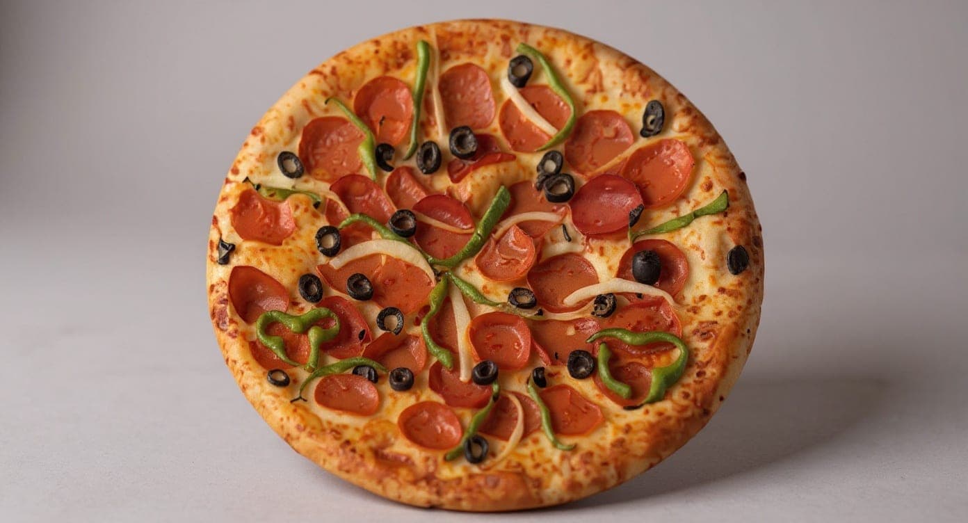 Plated dish at Leonardo Pizza, Albrook, Panama City