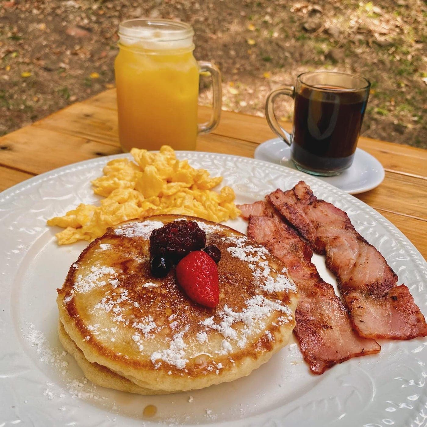 Desayuno en Mercadito del Cangrejo, El Cangrejo, Ciudad de Panama