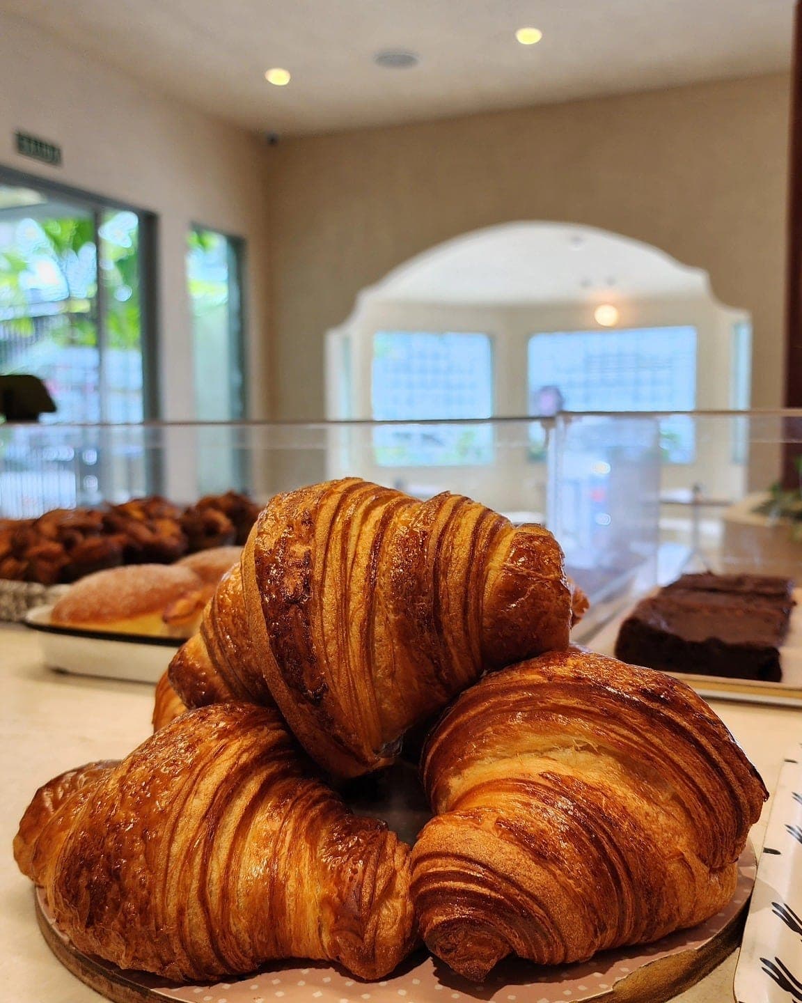 Croissants en Miranda Bakery & Cafe, San Francisco, Ciudad de Panama