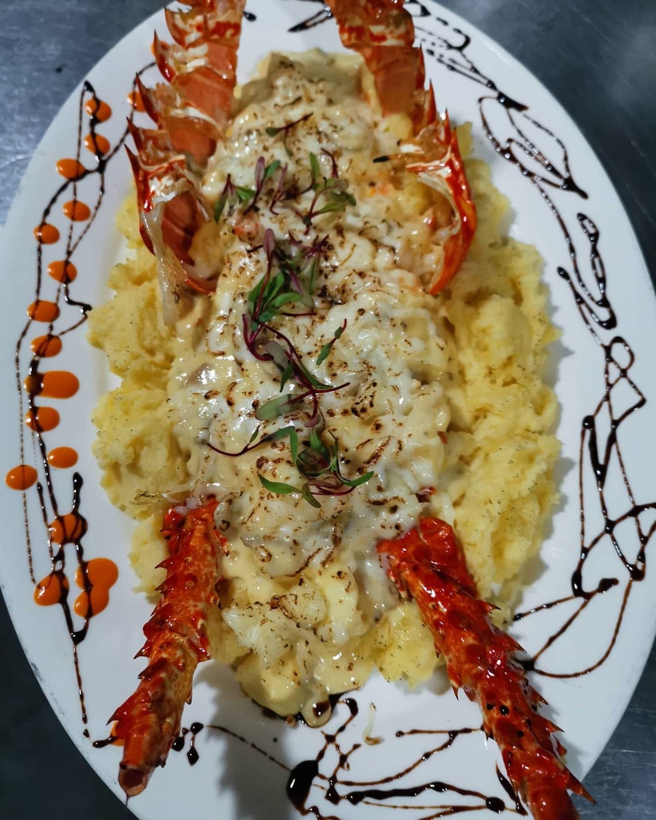 Lobster risotto at Nazca 21, Casco Viejo, Panama City