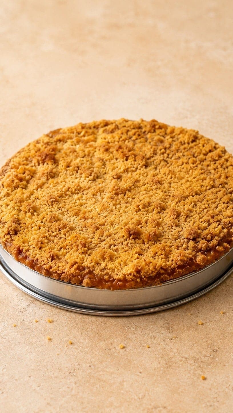 Crumble de manzana en Patisserie Saint Honore, Clayton, Ciudad de Panama