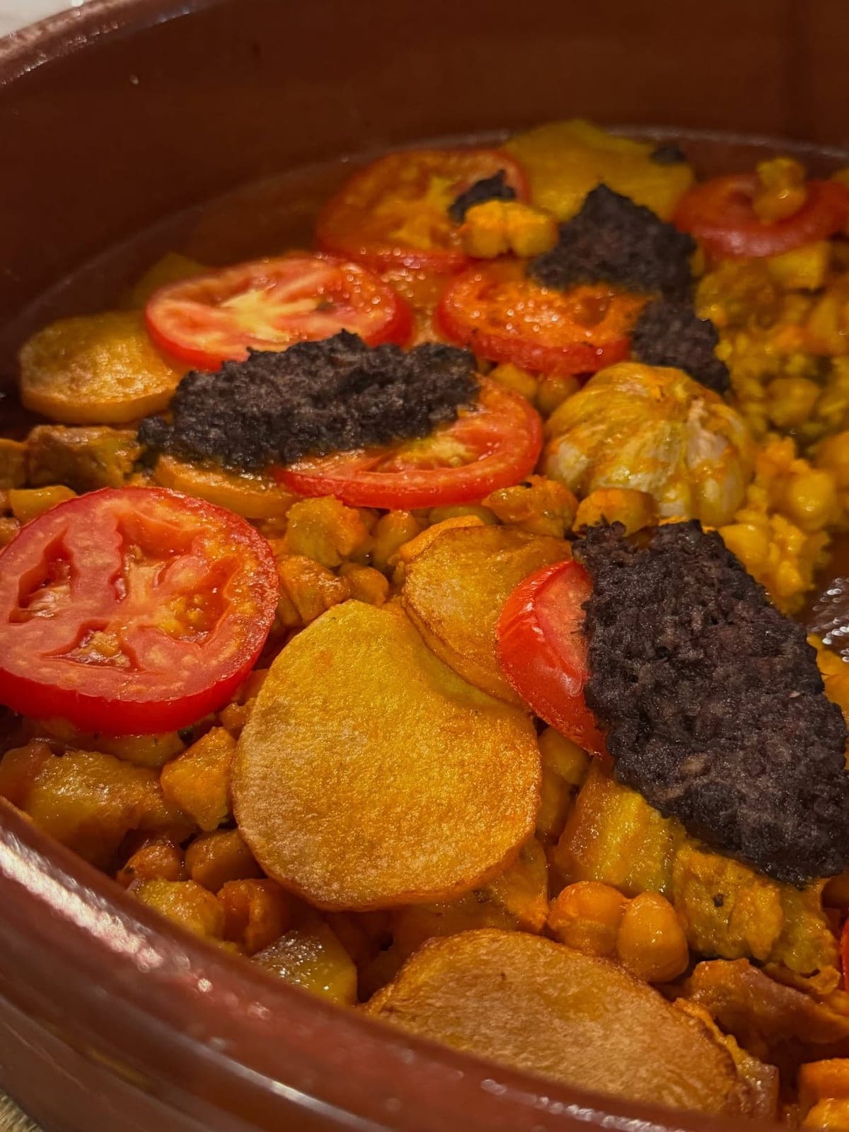 Spanish cazuela at Restaurante Alicante, Bella Vista, Panama City