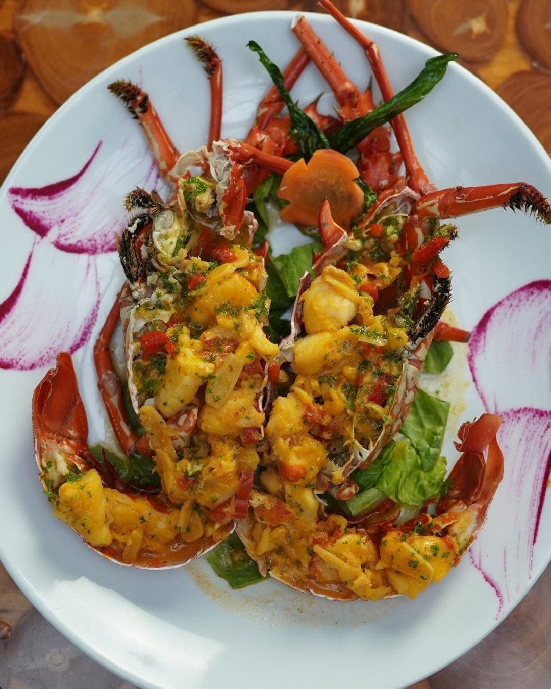 Langosta al ajillo en Restaurante Madero, El Cangrejo, Ciudad de Panama