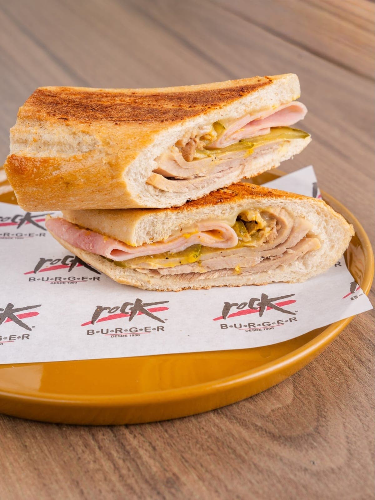 Cubano sandwich at Rock Burger, Marbella, Panama City