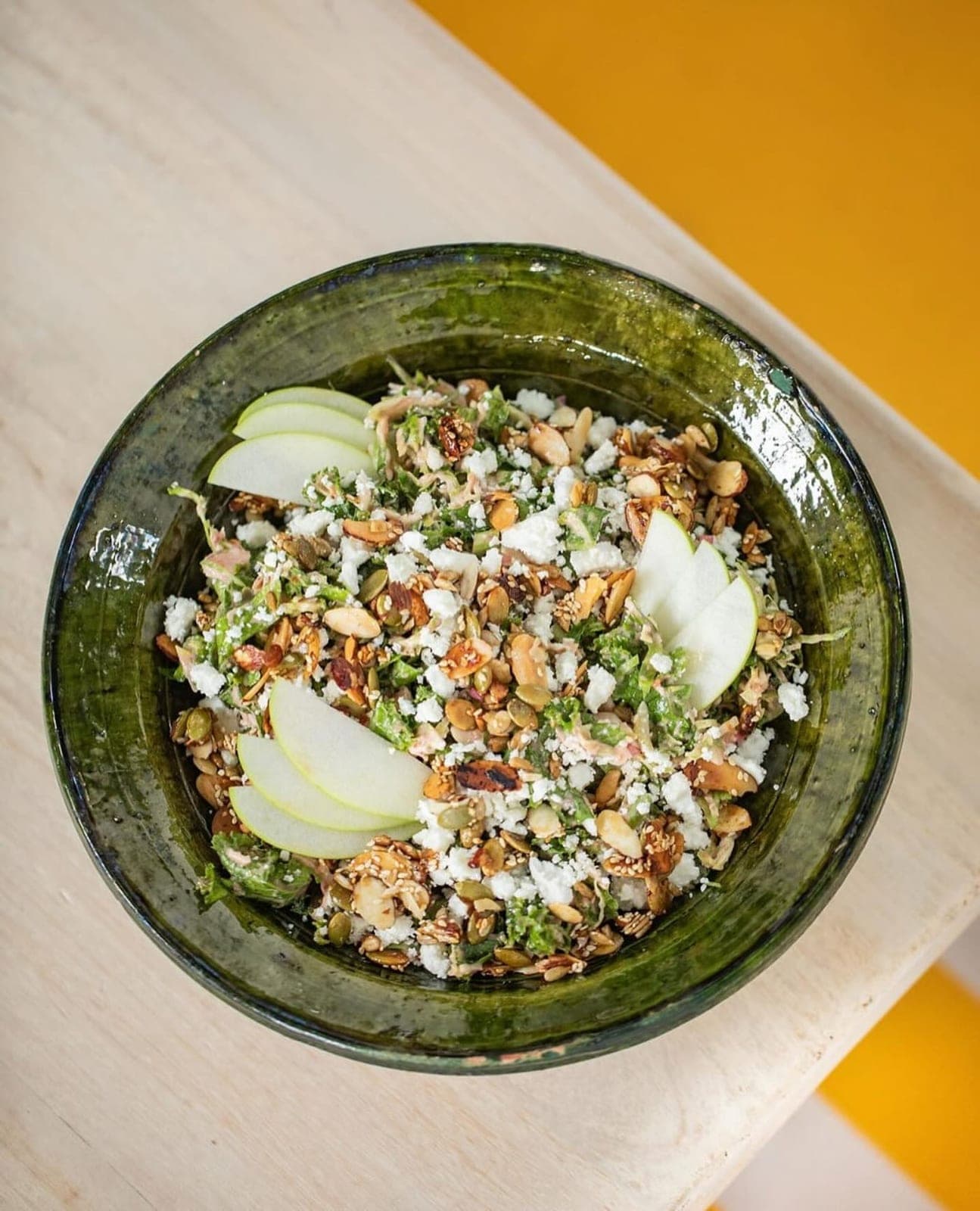 Salad bowl at SALVA, San Francisco, Panama City
