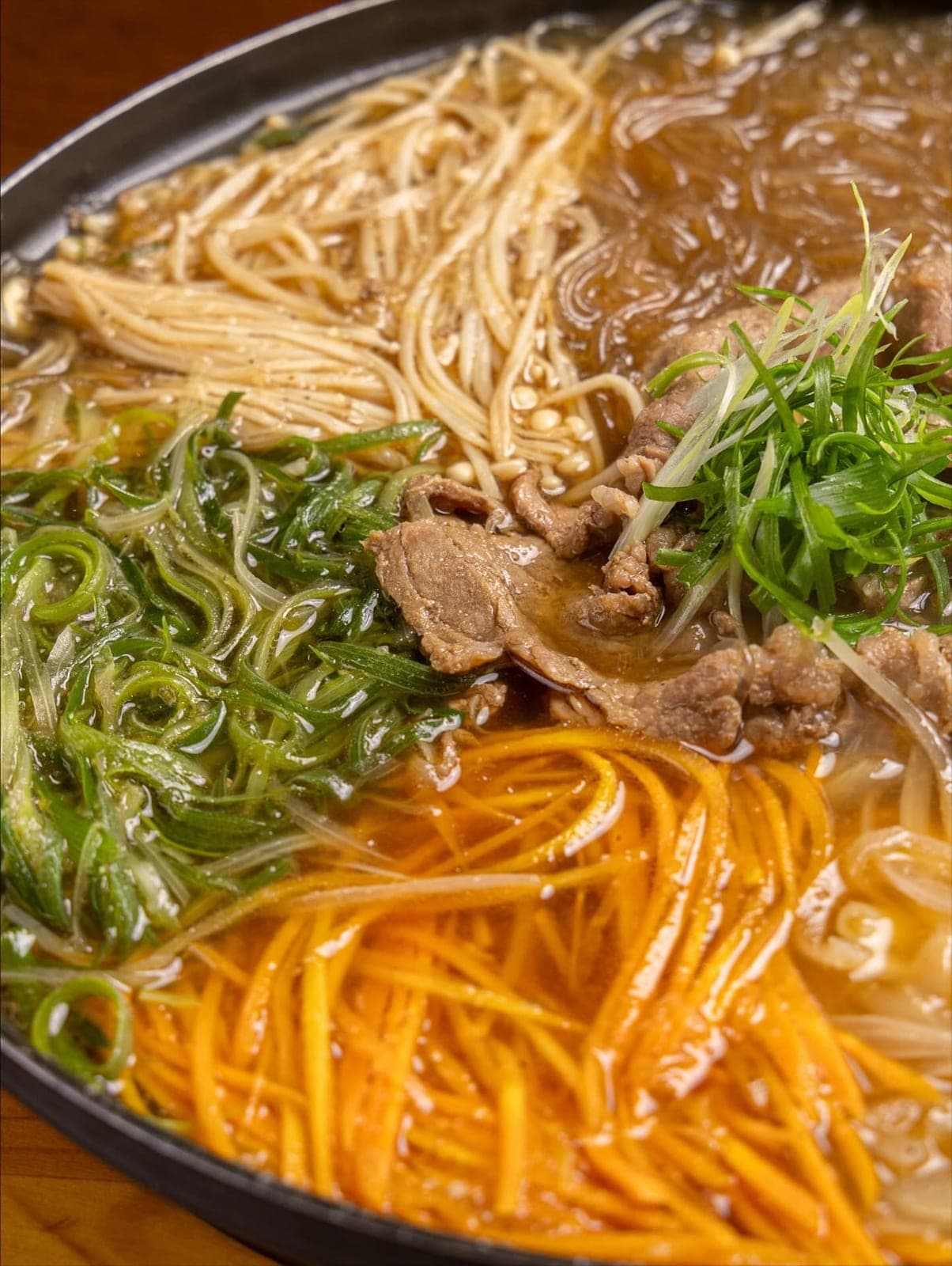 Sopa caliente bulgogi jeongol en Soban Korean Gourmet, Ciudad de Panamá