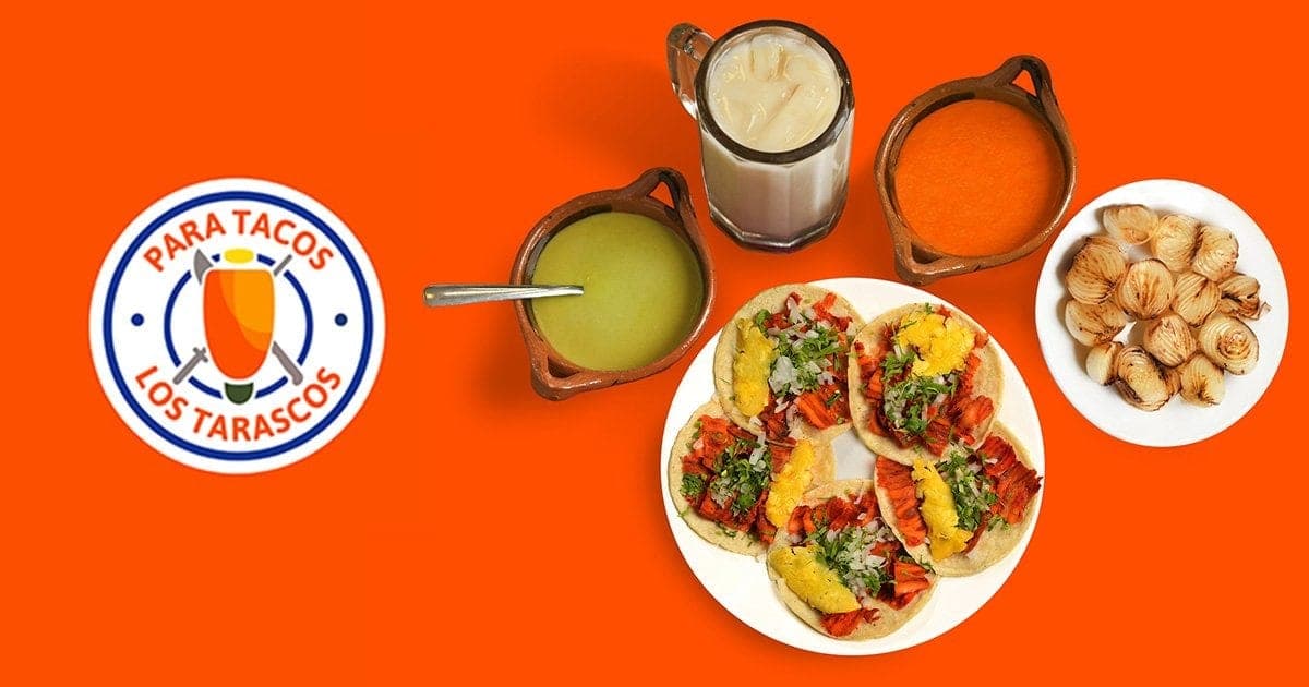 Tacos y salsas en Los Tarascos, Ciudad de Panamá