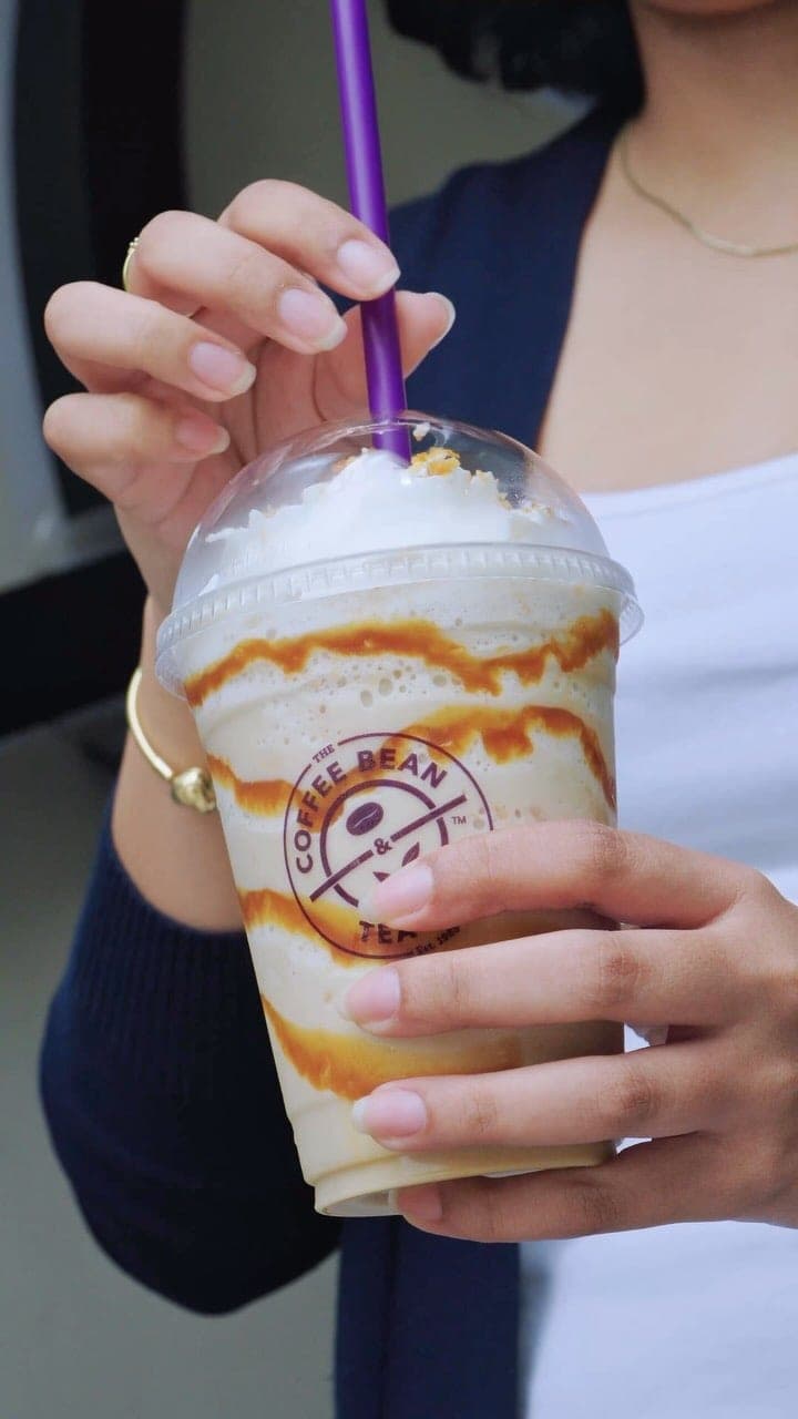 Ice blended drink at The Coffee Bean & Tea Leaf, Albrook, Panama City